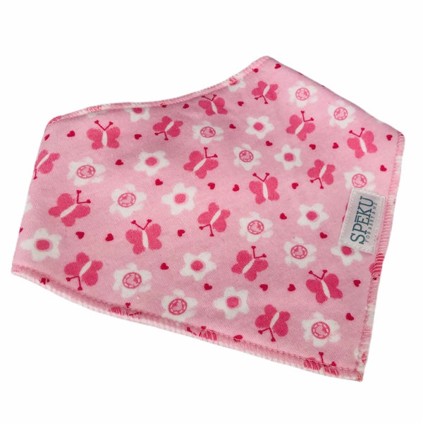 Butterflies on Pink Super Drooler