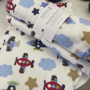 Planes burp cloth