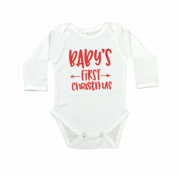 Onesie printed - Baby’s First Christmas