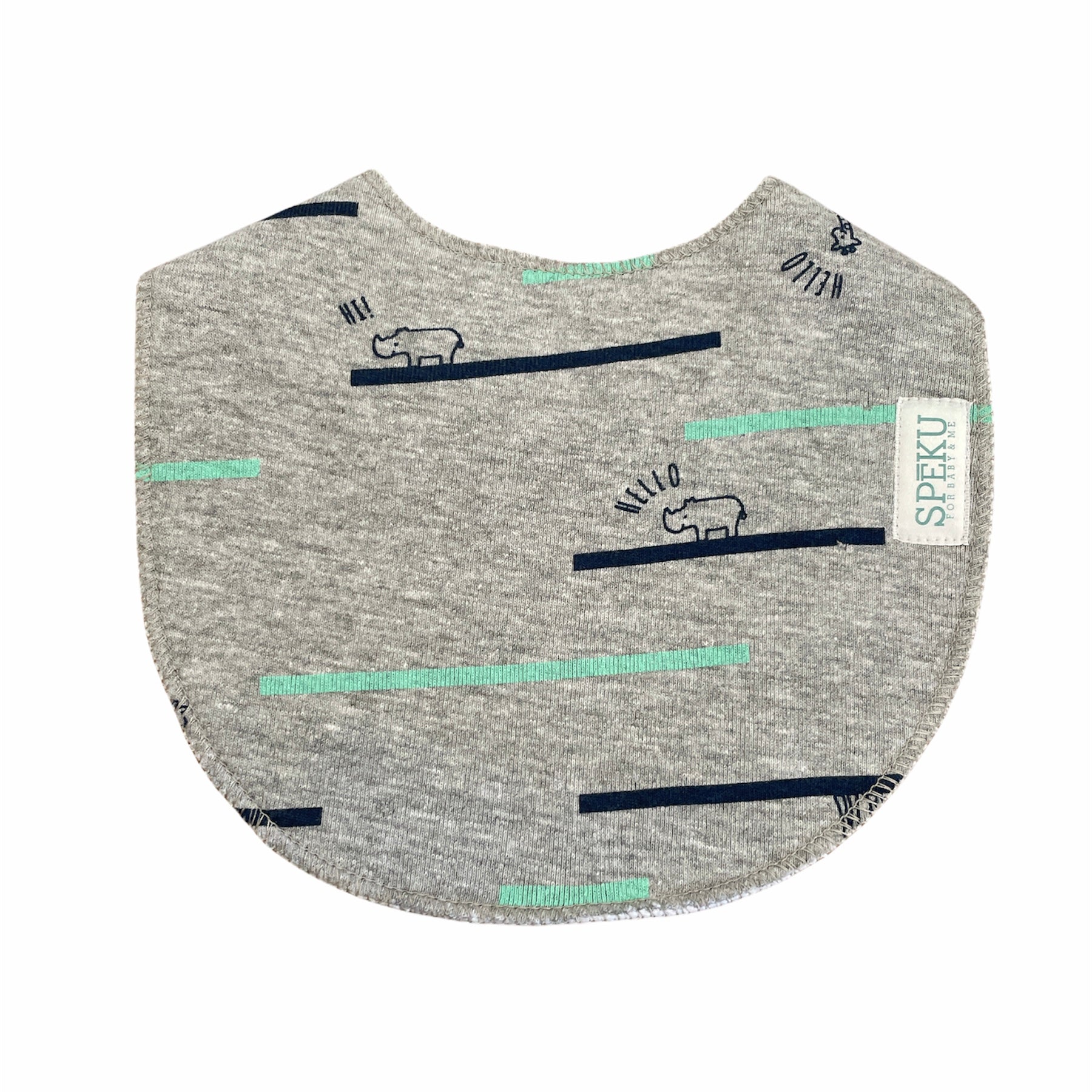 Rhino Grey Classic Bib