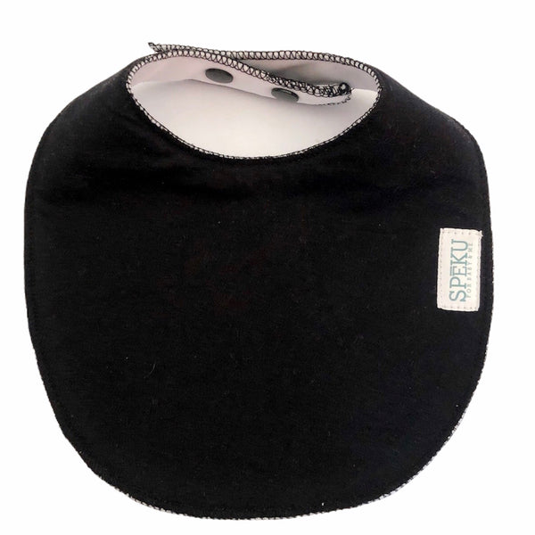 Black waterproof bib