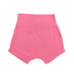 Pink harem shorts