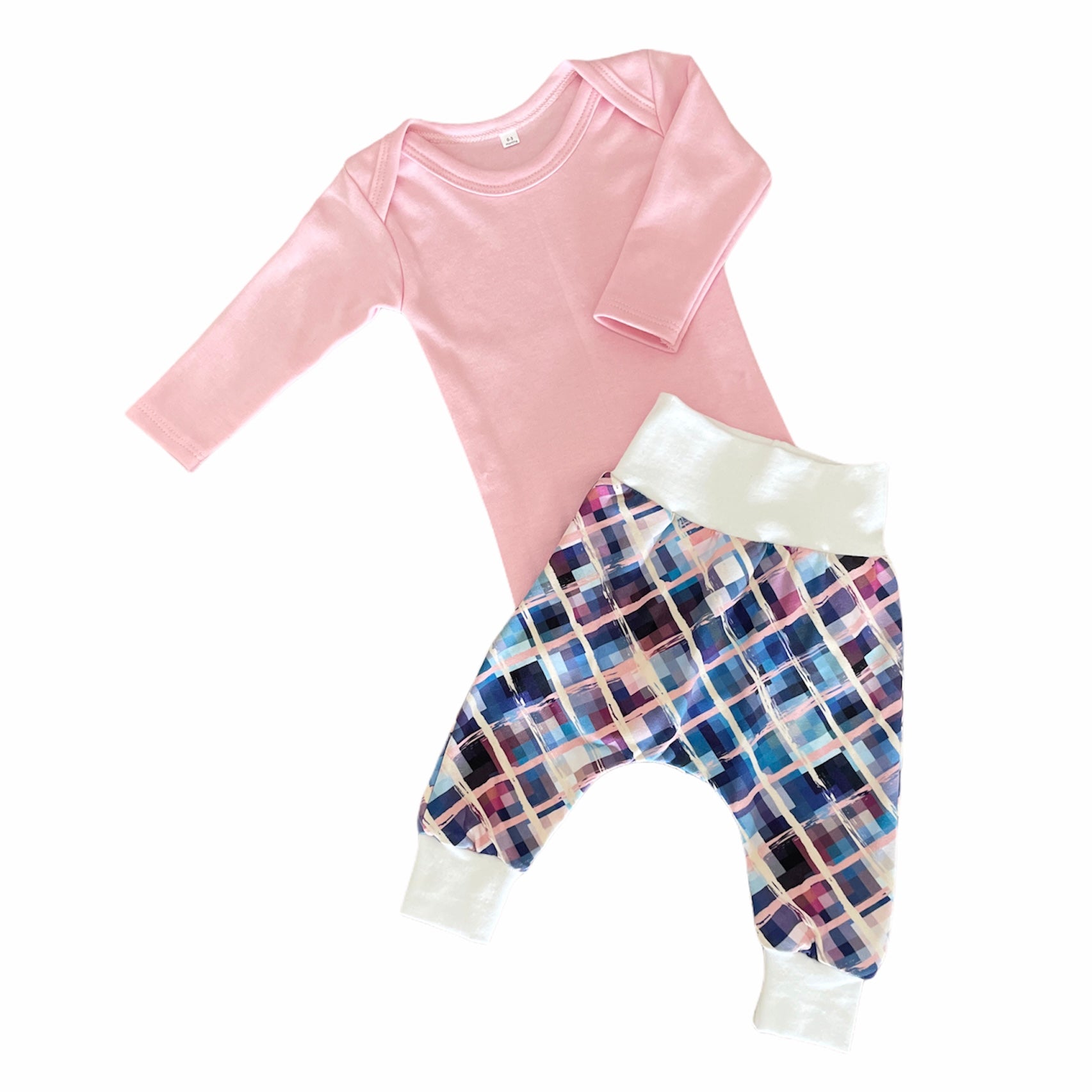 Pink Check Gift Set