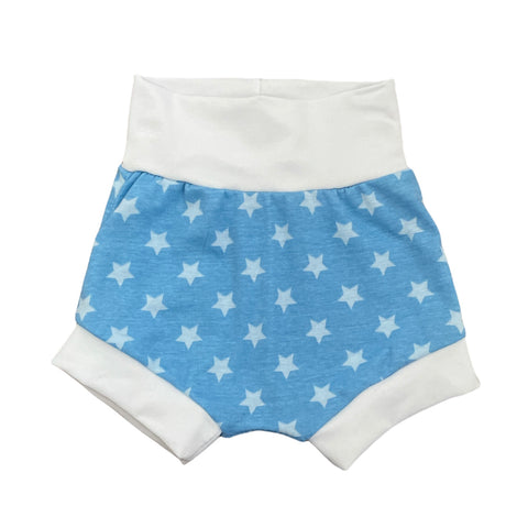 Blue stars harem shorts
