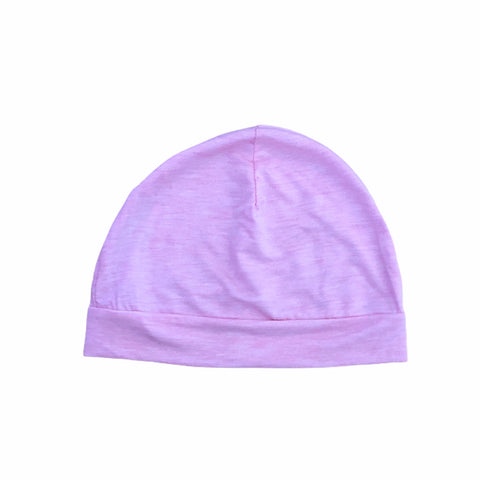 Classic pink beanie