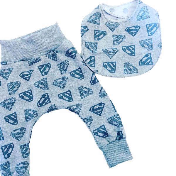 Superman waterproof bib
