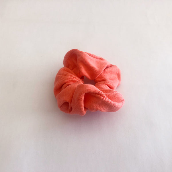 Coral scrunchie