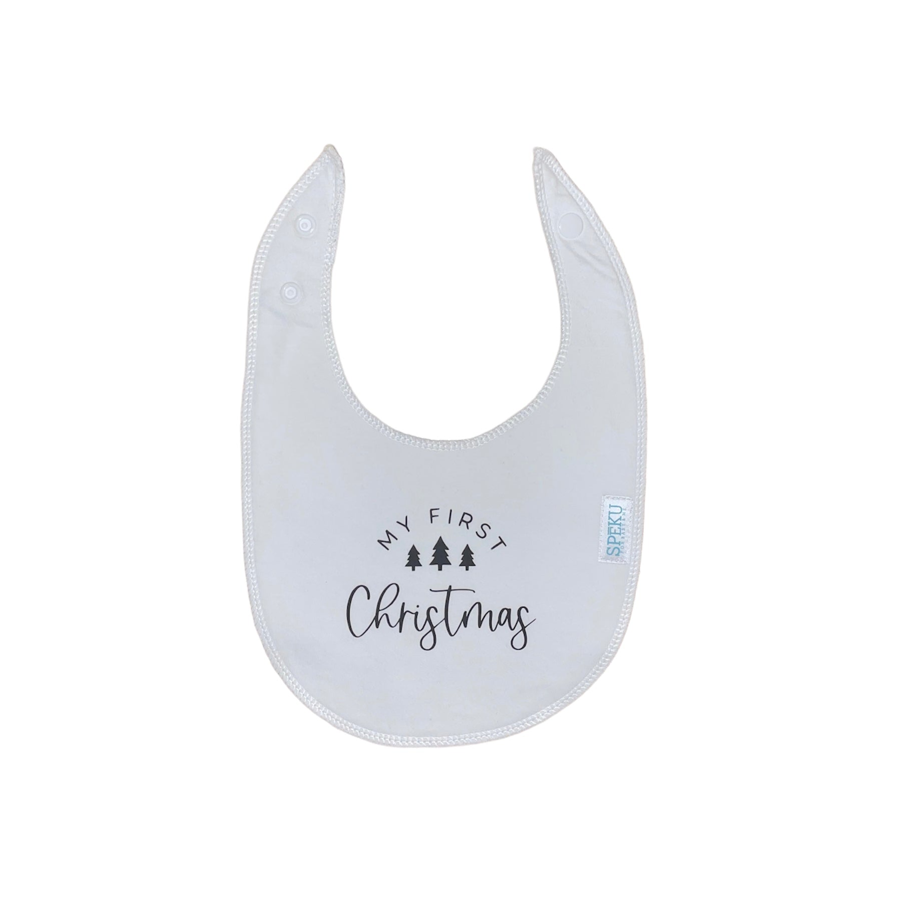 My 1st Christmas Bib