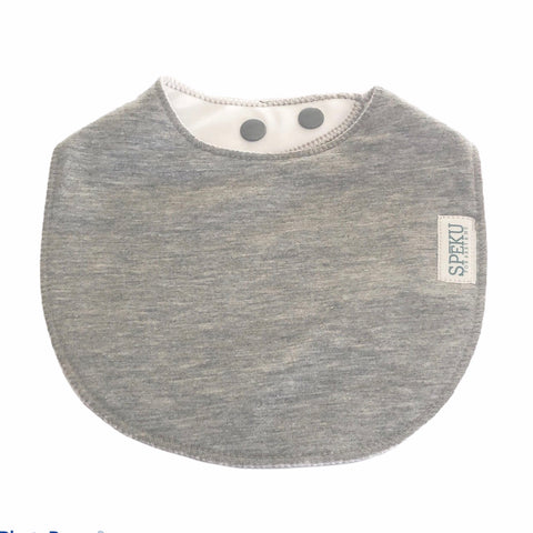 Grey classic bib