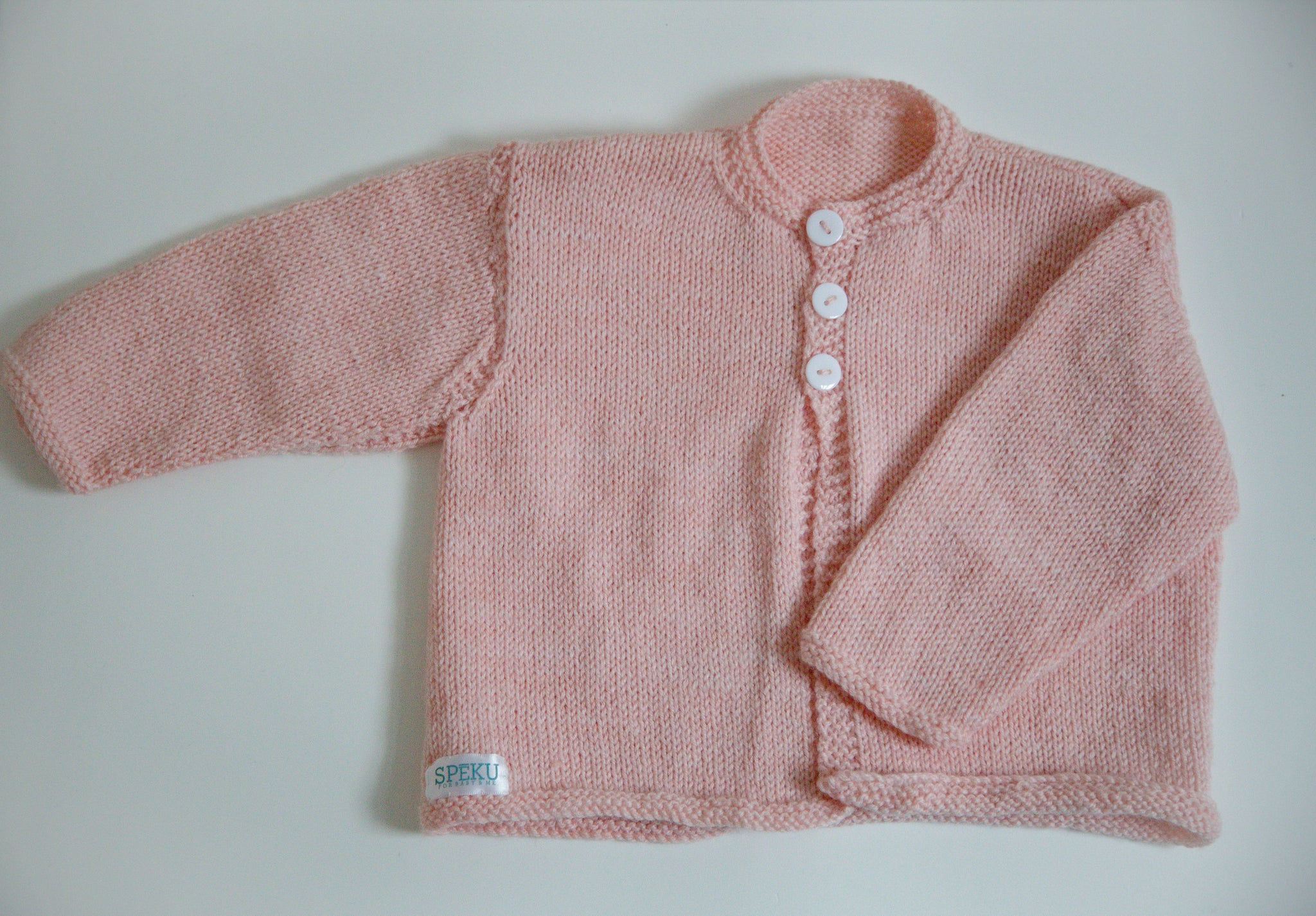 Blush knitted jersey