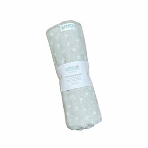 Receiving Banket - Grey and white stars