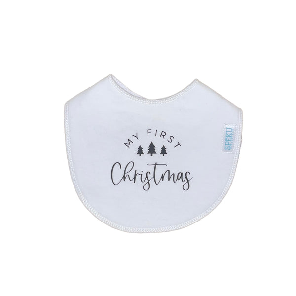 My 1st Christmas Bib