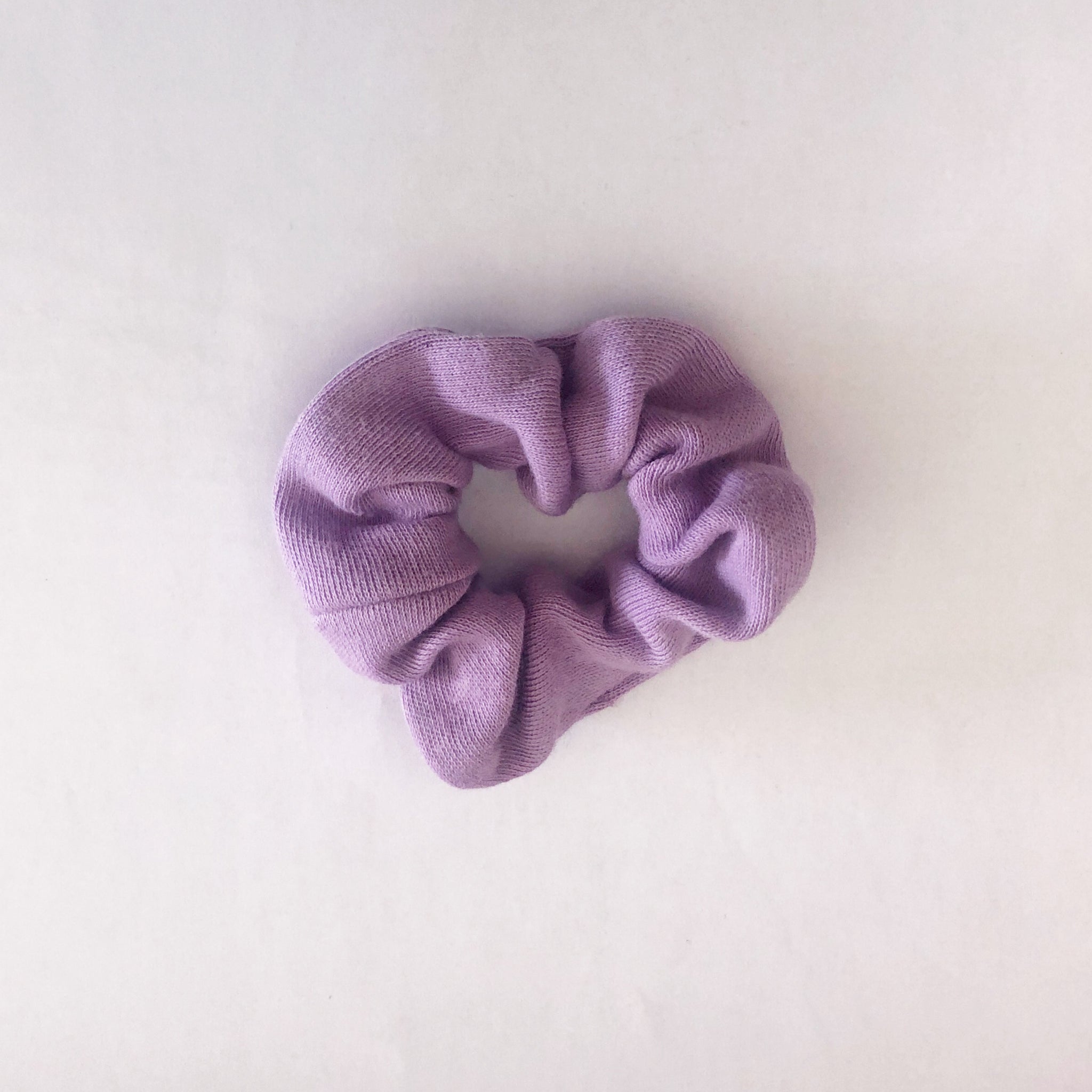 Purple scrunchie small